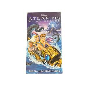 Disney Atlantis Milo’s Return VHS Tape